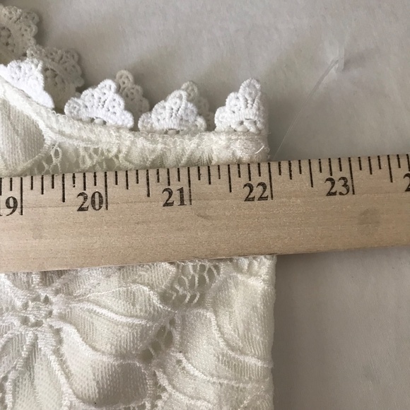 CITY STUDIO Lace Fit & Flare Dress Sleeveless White Women’s Plus Size 22W 1X - Picture 11 of 16